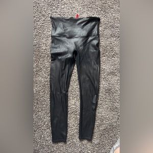 Women’s Spanx leather leggings